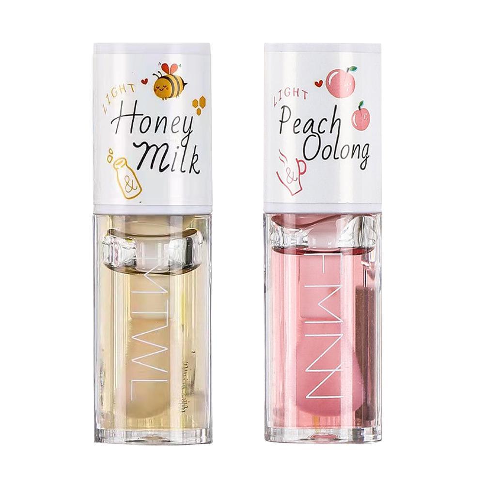 Lip Tint Korean - Kawaii Korea Lip gloss madu Peach