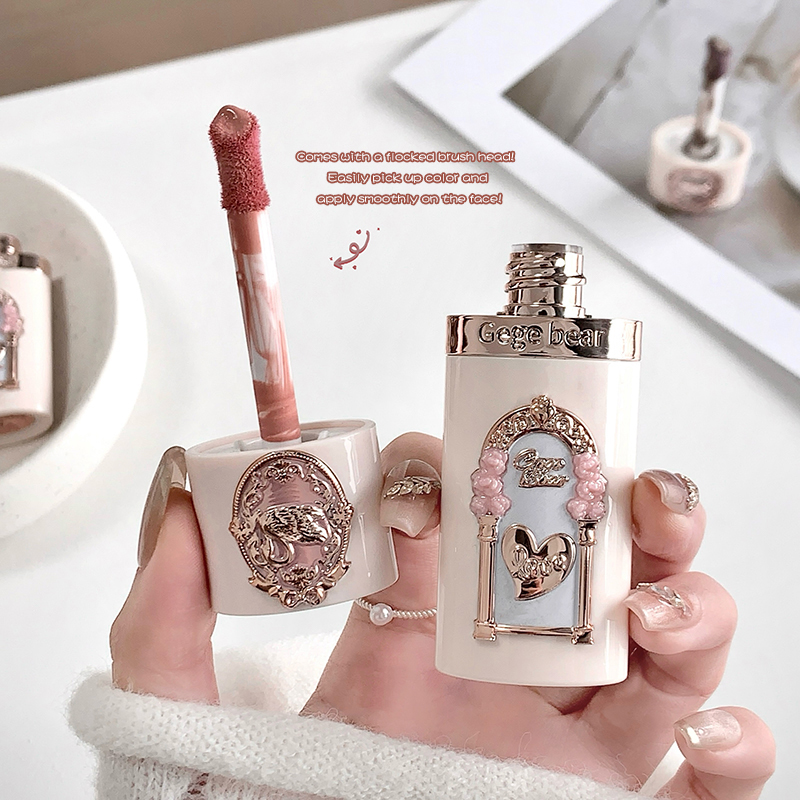 Pensil Blush Krim Matte GEGE B - Lip Tint Korean ulasan dan harga