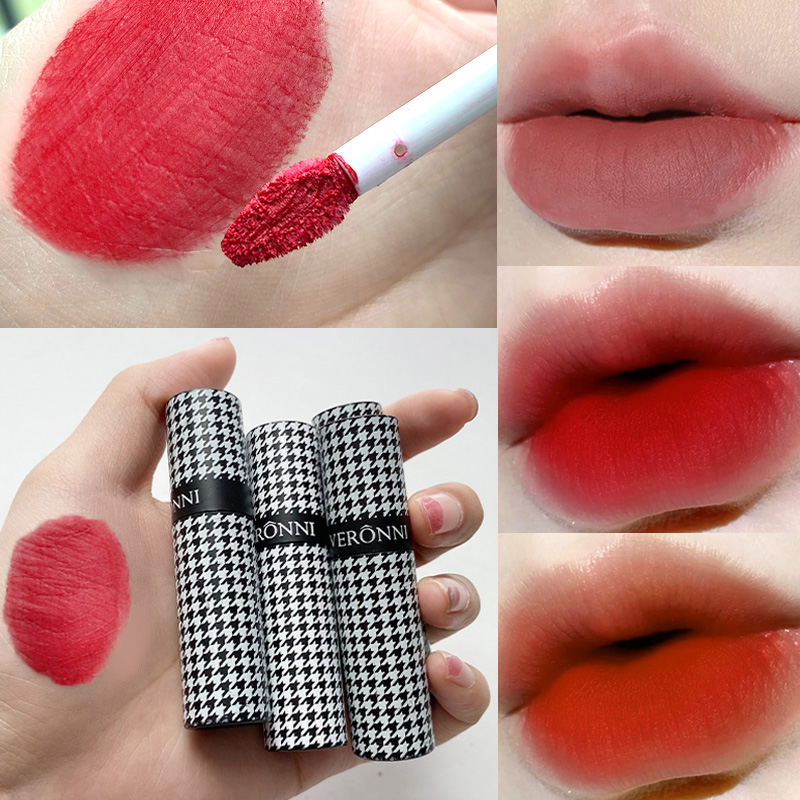 Lip Gloss Matte Velvet, Lipsti - Lip Tint Korean ulasan dan harga