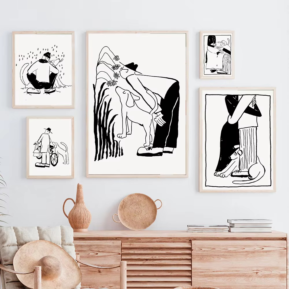 Poster Kanvas Minimalis Gaya H - Lifestyle Of Korean ulasan dan harga