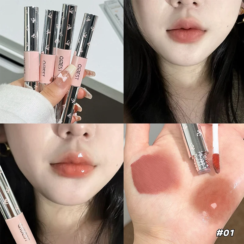 QIBEST Lipstik Cair Velvet Mat - Lip Tint Korean ulasan dan harga