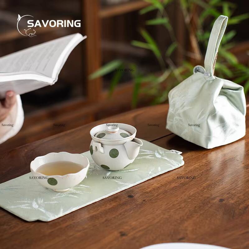 Set Teh Gaiwan Lukisan Tangan  - Korean Tea Set ulasan dan harga