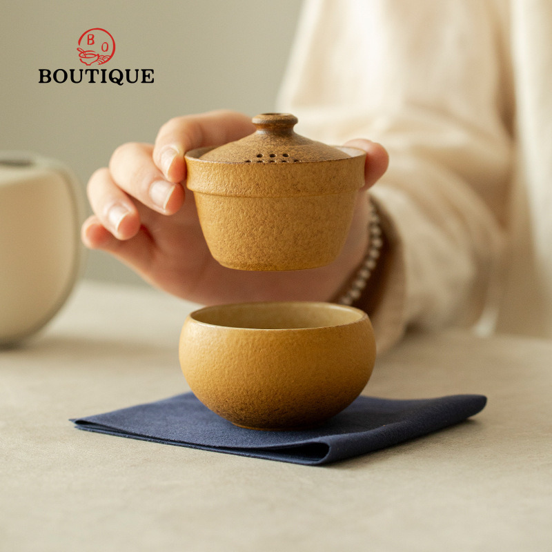 Set Teh Perjalanan Tembikar Ka - Korean Tea Set ulasan dan harga
